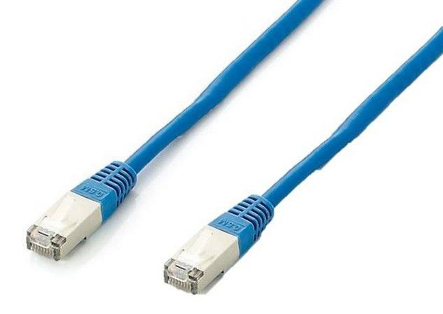 Equip Patchkabel Cat6A S/FTP 2xRJ45 1.00m blau