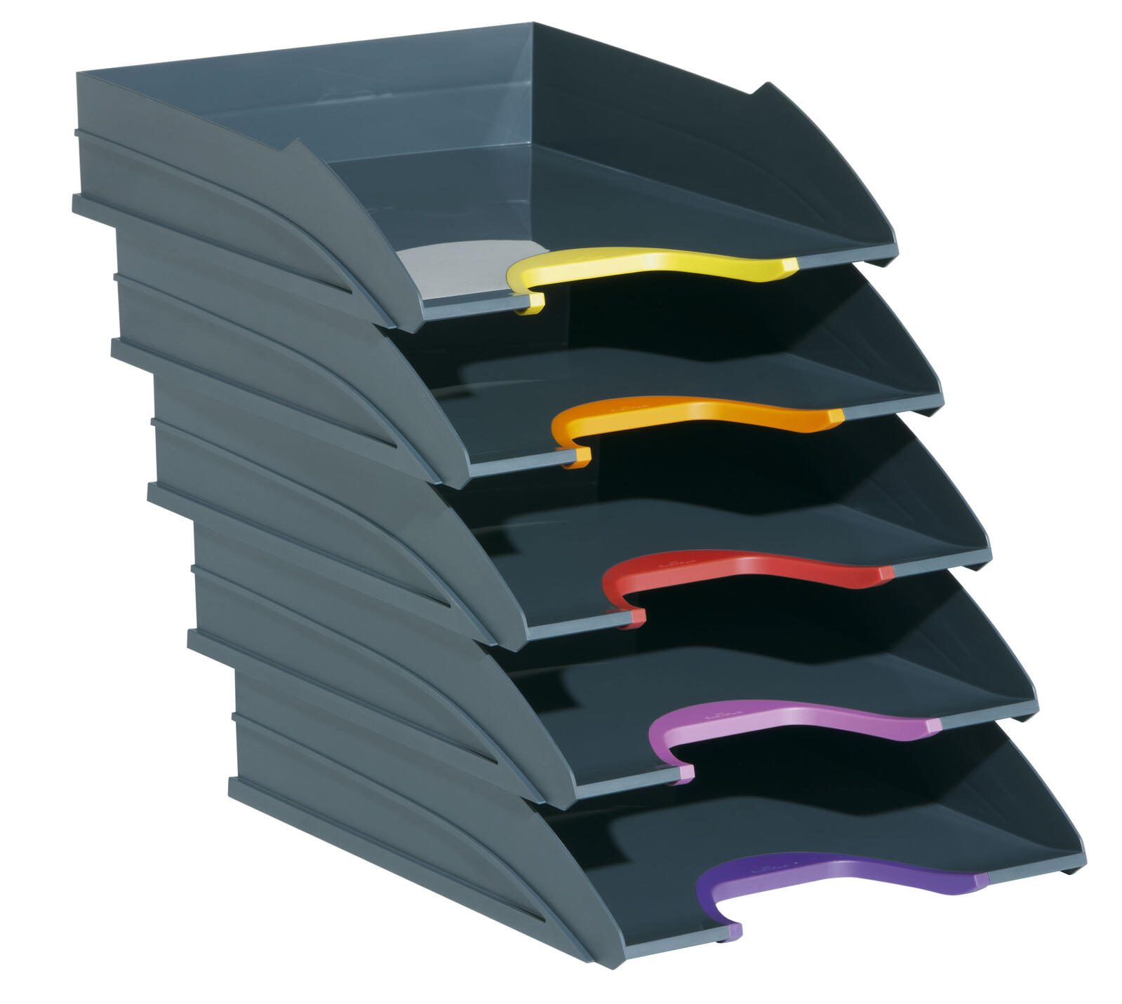 DURABLE Briefablagen DIN C4 dunkelgrau 770557