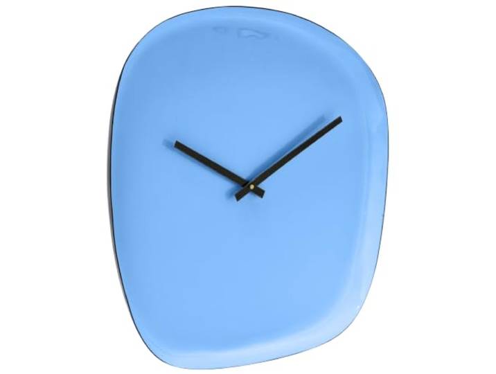 Mirrors & More Tomo 83270112 Horloge Murale en métal Bleu