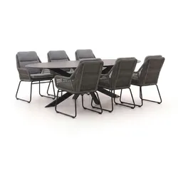Intenso Isorella/Furato Ellips 200 cm Gartenmöbel-Set 7-teilig