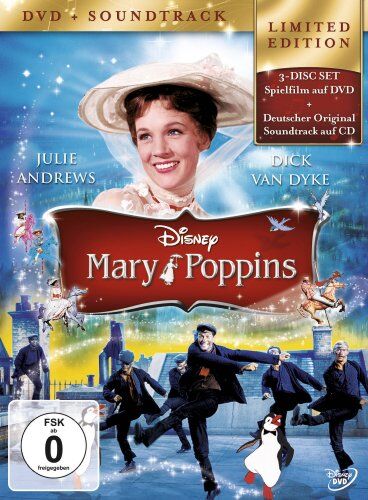Robert Stevenson - Mary Poppins (+ Audio-CD) [Limited Edition] [2 DVDs] - Preis vom 17.10.2026 19:25:27 h
