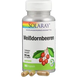 Weißdornbeeren Solaray 100 ST