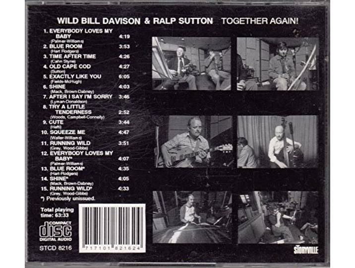 Wild-Bill & Ralph Sutton Davison - Together Again