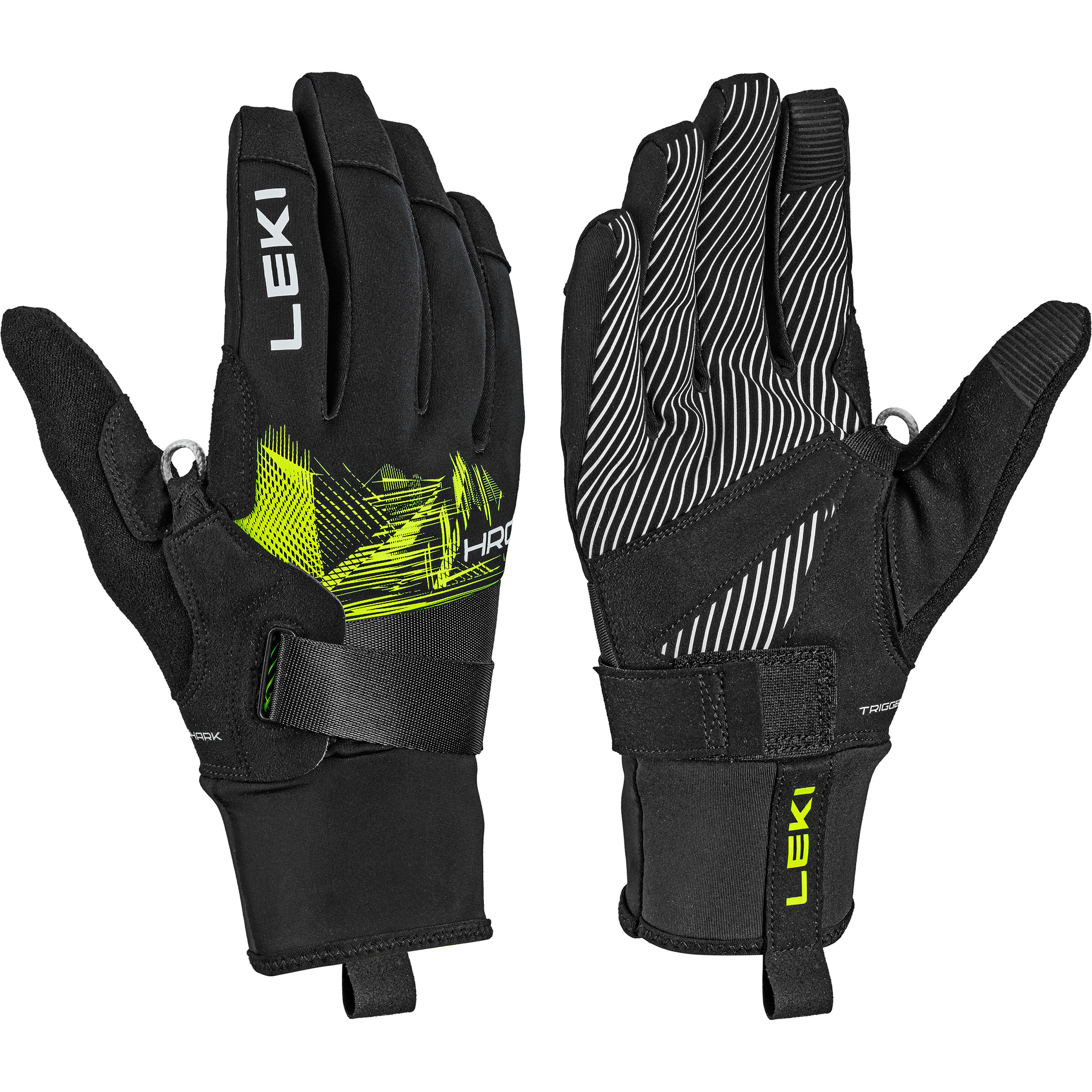 Leki HRC Race TR Langlaufhandschuhe schwarz Größe 9 Langlauf Klassik | Langlauf Skating Winddicht