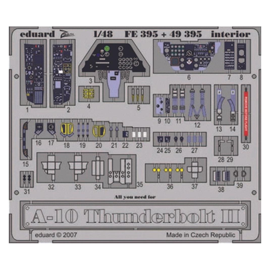 Eduard A-10 Thunderbolt II Interior (FE395)