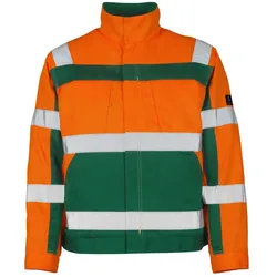 Mascot,  CAMETA Arbeitsjacke orange/grün Gr. M (M)