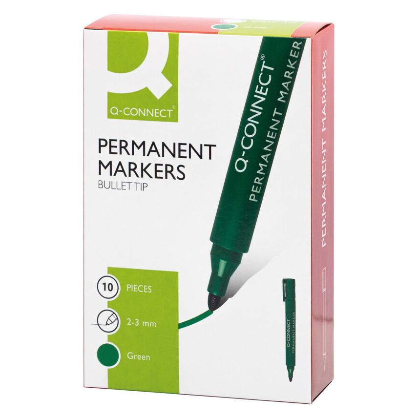 Q-Connect Permanent Marker mit Rundspitze (1x) (KF01773)