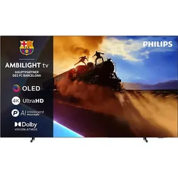 PHILIPS 48OLED760/12 OLED Ambilight TV (Flat, 48 Zoll / 121 cm, UHD 4K, SMART TV, Ambilight)