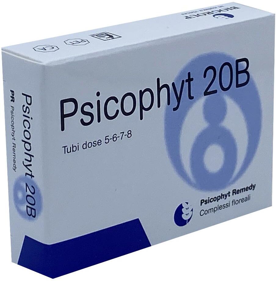 Biogroup Psicophyt 20-B 4 Tubi Globuli