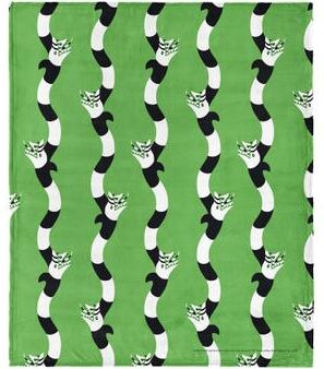 Warner Bros. Beetlejuice No Rules Silk Touch Throw Blanket 40X50 Inches by THE NORTHWEST GROUP in Beetlejuice (Size OS)