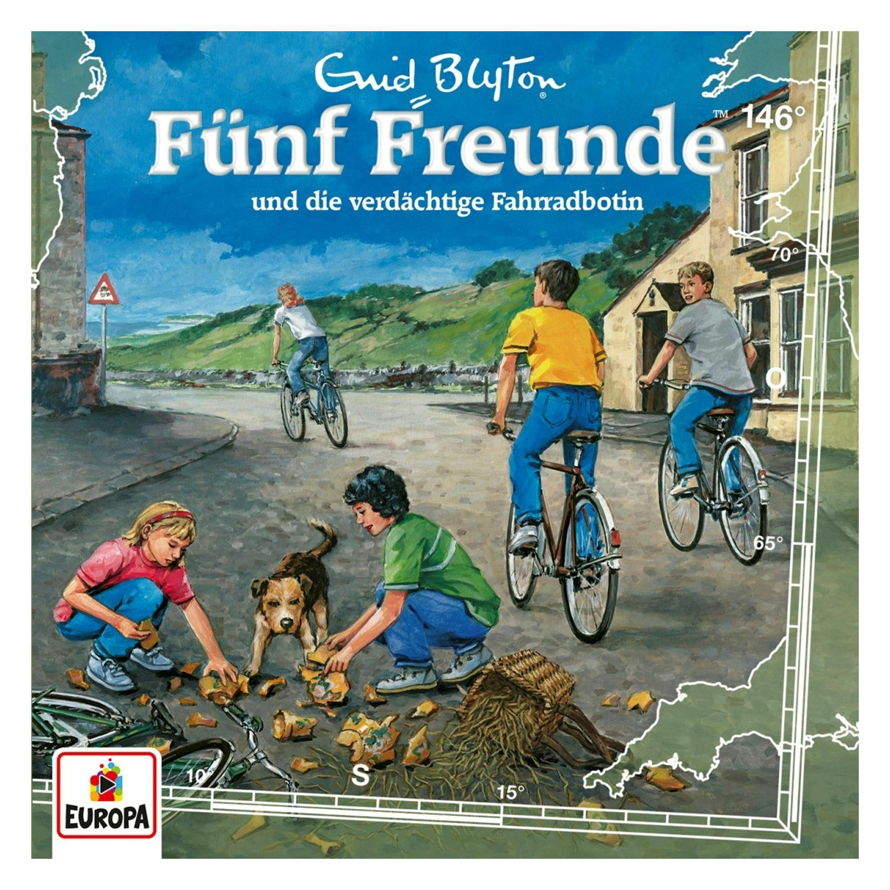 Europa Fünf Freunde 146 - ud die verdächtige Fahrradbotin (Fünf Freunde, Deutsch) (39966332)