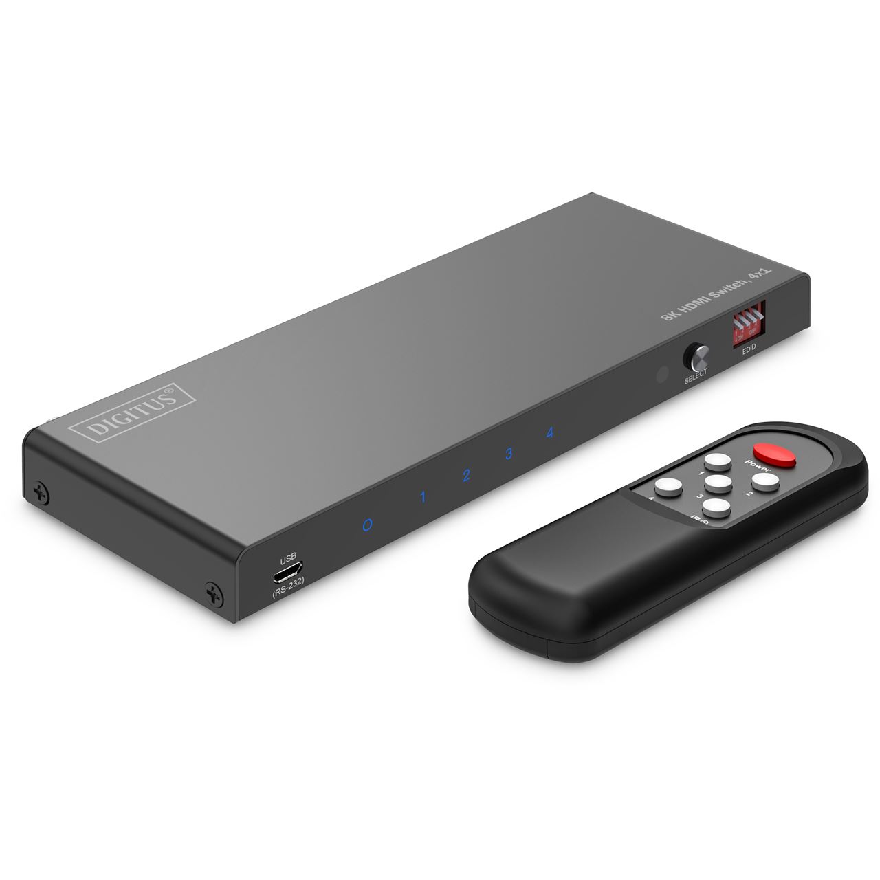 DIGITUS 4x1 HDMI Switch 8K/60Hz