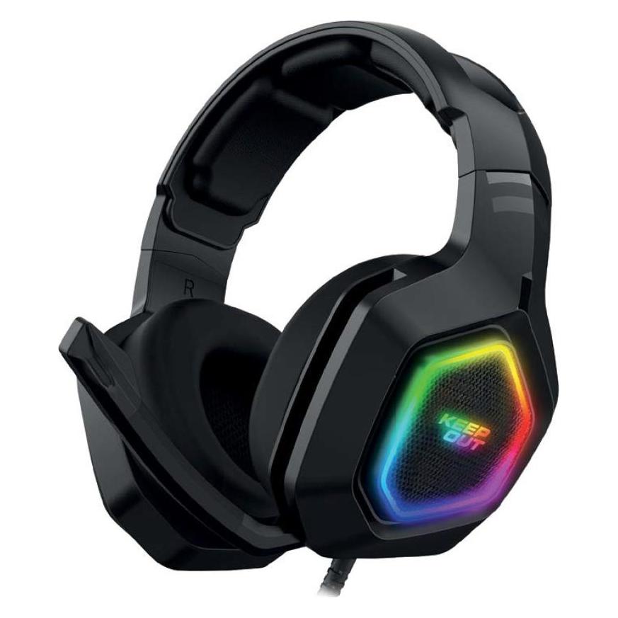 KeepOut Micro Keep out gaming headset HX901 7.1 black (Kabelgebunden) (HX901)