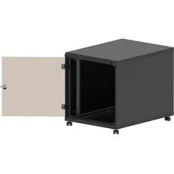 Triton Delta C 600x800: 19" Schrank, 12HE (12 HE, 19 Zoll Rack), Serverschrank, Schwarz