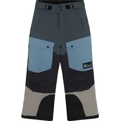 COLOR KIDS Color Kids Kinder Skihose Colorblock, Größe 134 in Grau Grau