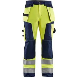 Blakläder, Arbeitshose, unisex Warnschutzhose 1568 gelb Groesse 28 (28)