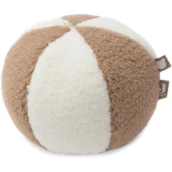 2x Jollein Beschäftigungsspielzeug Spielball soft Ivory/Biscout