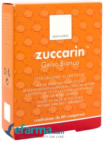 Zuccarin Gelso Bianco Integratore Metabolismo dei Carboidrati 60 Compresse
