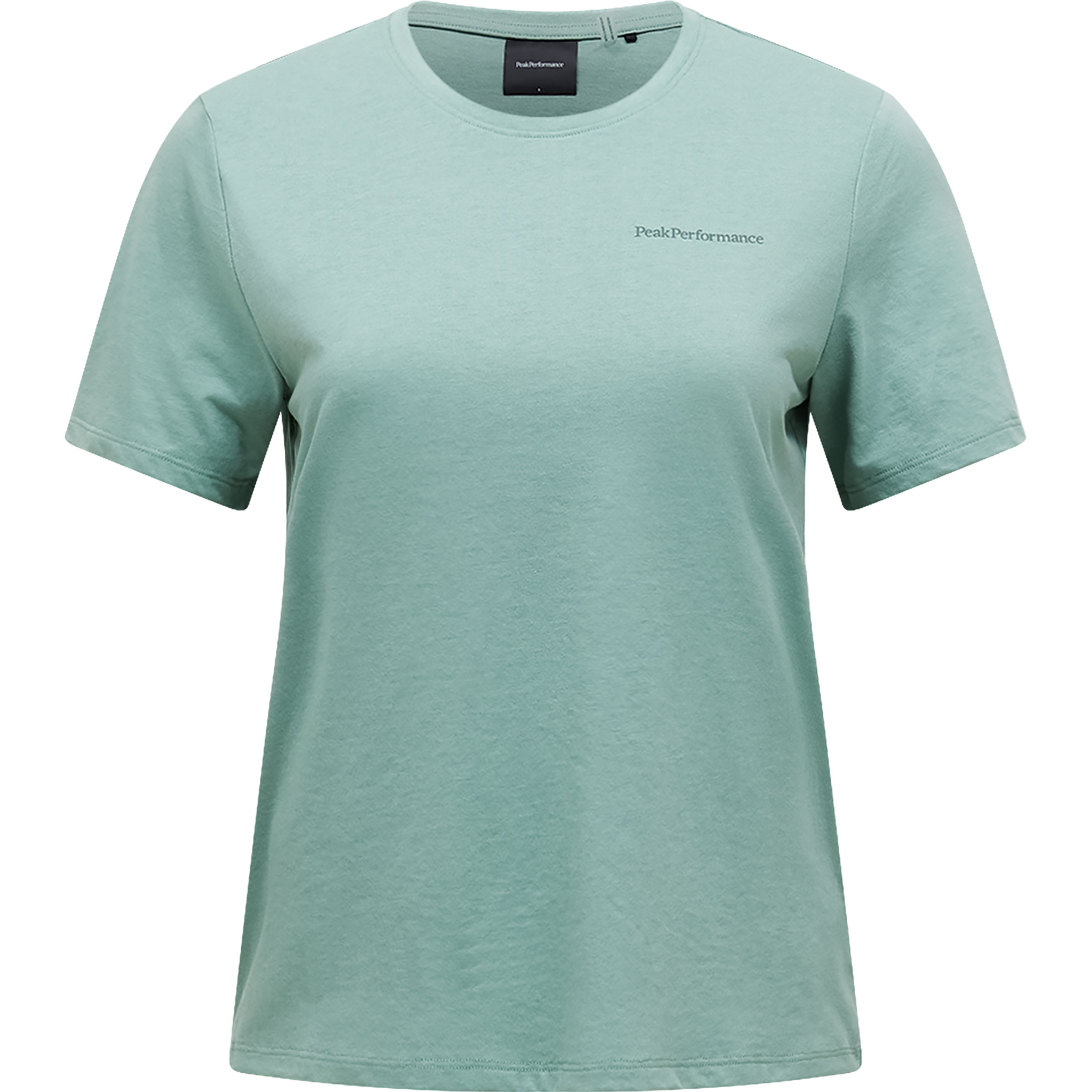 Peak Performance Explore Logo Damen T-Shirts tuerkis Größe L Trekking Elastisch