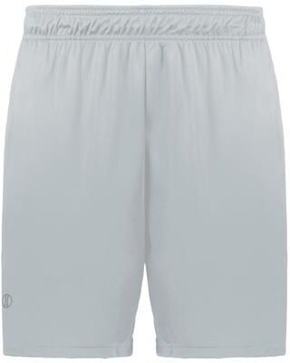 Holloway 223522 Men's Momentum Shorts in Silver size Medium   Polyester