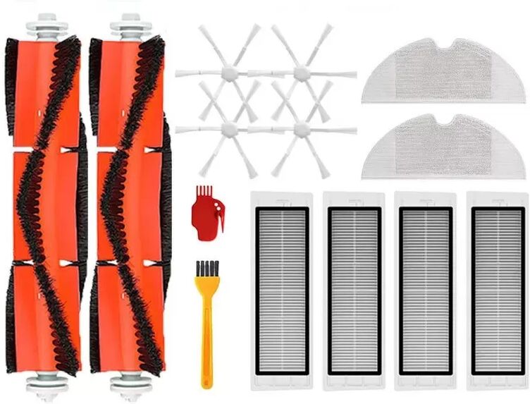 INF Kit d'accessoires pour aspirateur robot Xiaomi Mi Mop 2 STYTJ03ZHM, 14 pièces
