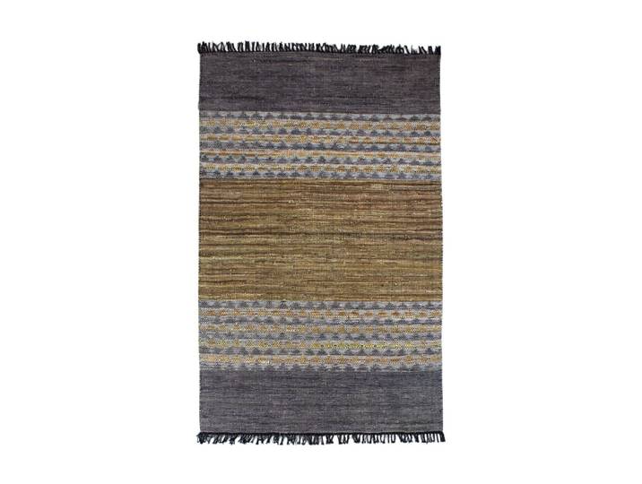 Tapis en cuir recyclé et coton 150x240cm