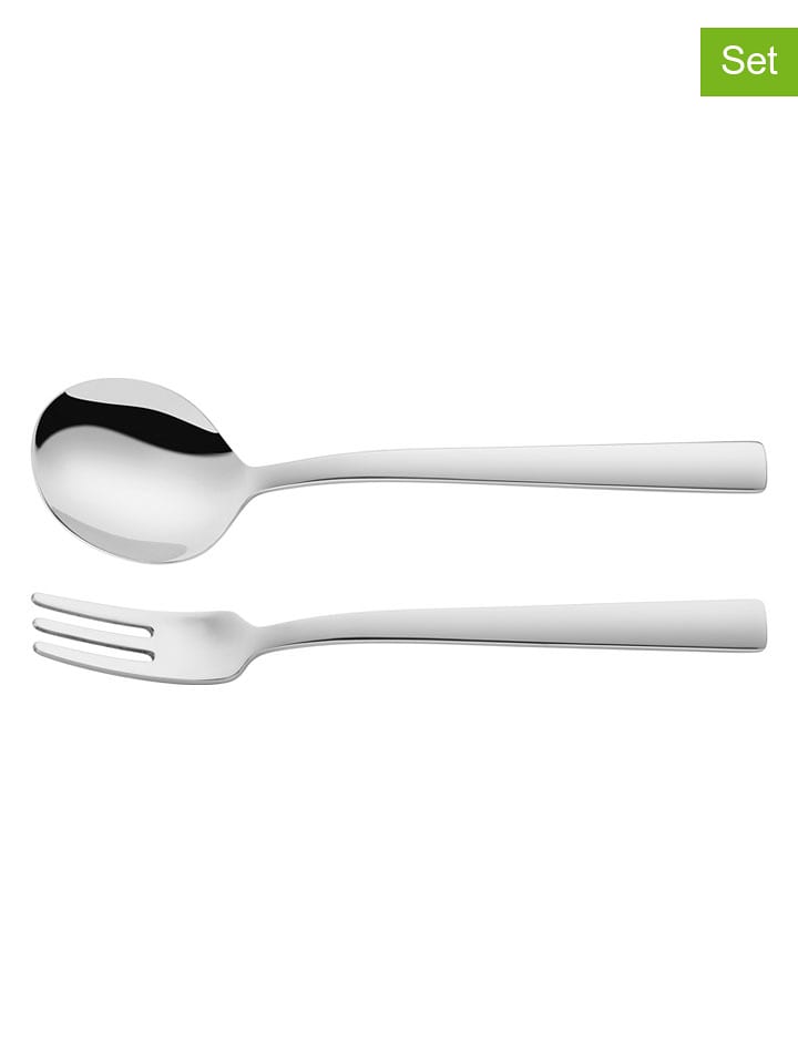 Zwilling 2tlg. Spaghetti-Besteck-Set in Silber - (L)20 cm - onesize