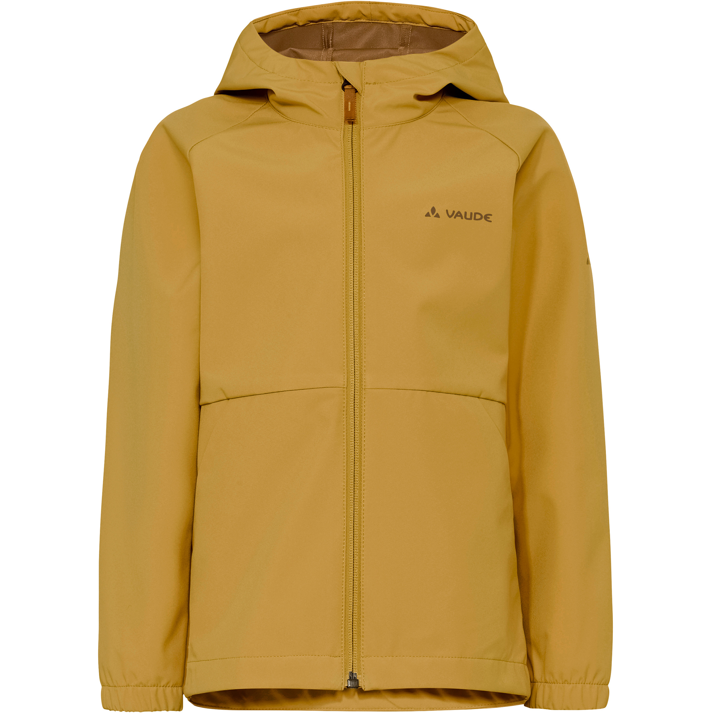 Vaude Kinich Kinder Softshelljacke gelb Größe 146 Trekking Wasserabweisend Wasserabweisend