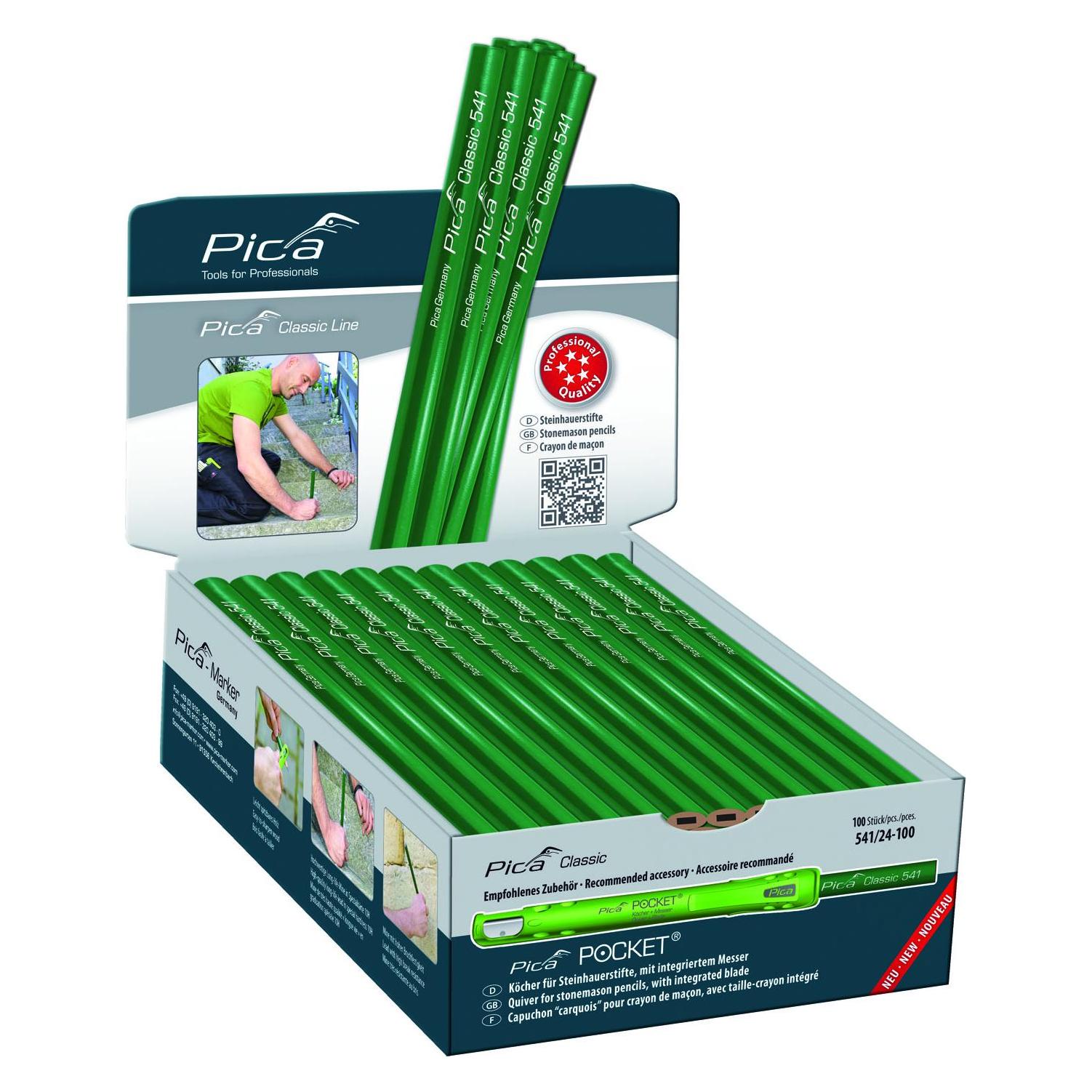 Pica Steinhauerstift Classic 541 30 cm (1x) (541/30-100-121621.0300)