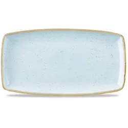 Churchill1795 Churchill Stonecast Platte rechteckig 34,5 x 18,5 cm, Duck Egg