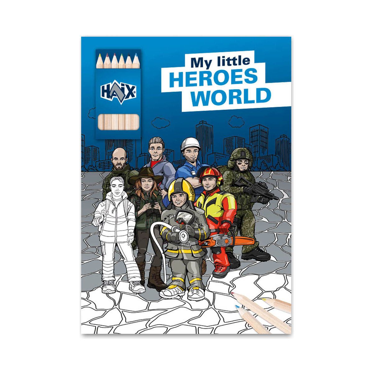 HAIX Colouring Book Little Hero DE neutral Stück 910732