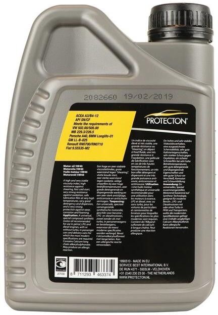 Protecton 1890510 Motoröl