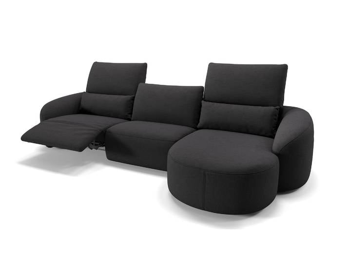 Design Sofa ST. MORITZ Sitzecke Wohnlandschaft Stoff Eckgarnitur