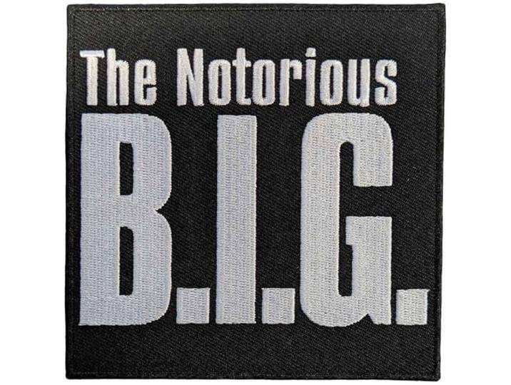 Biggie Smalls The Notorious Woven Patch One Size