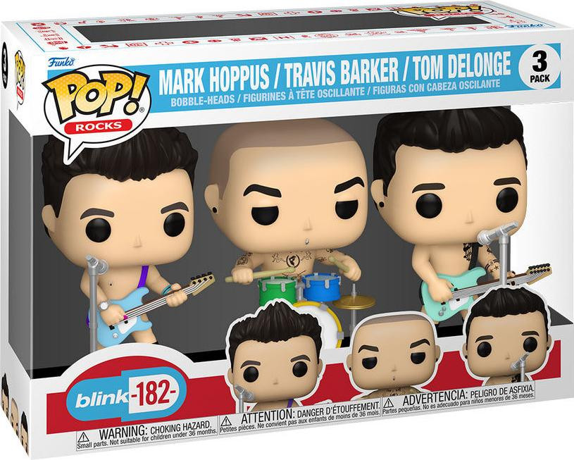 Funko POP! Rocks Blink-182 Set van 3 Vinylfiguren Verzamelset