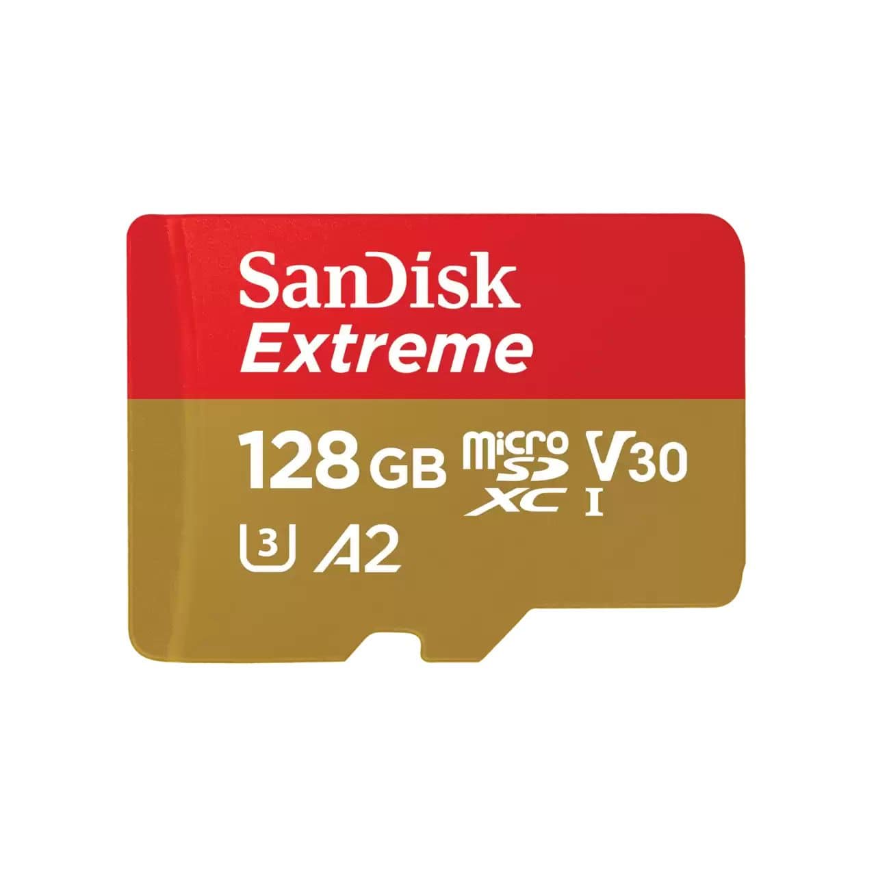 Sandisk MicroSDXC Speicherkarte 128 GB U3 Klasse 10 Extreme A2 121586