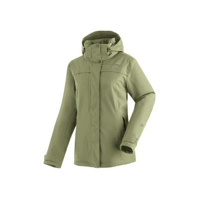 Maier Sports "Lisbon" warme Damen Jacke, wattierte Regenjacke, wasserdicht + atmungsaktiv