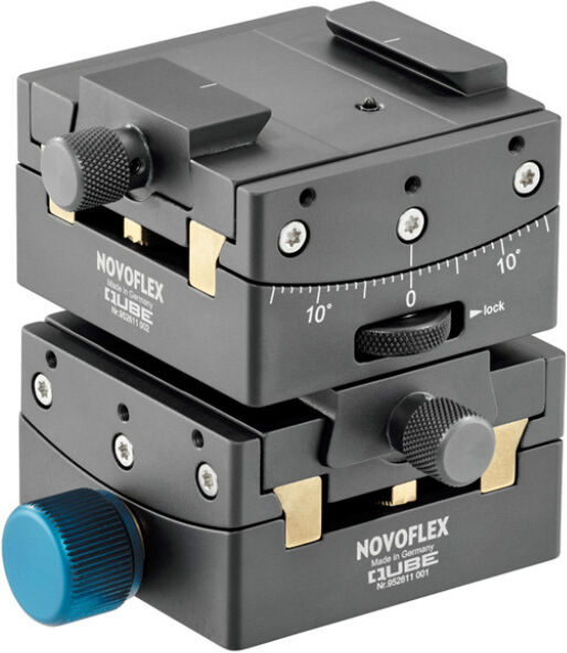 Novoflex QUBE Modularer Goniometerkopf 15° Verschwenkung - Duo Kit