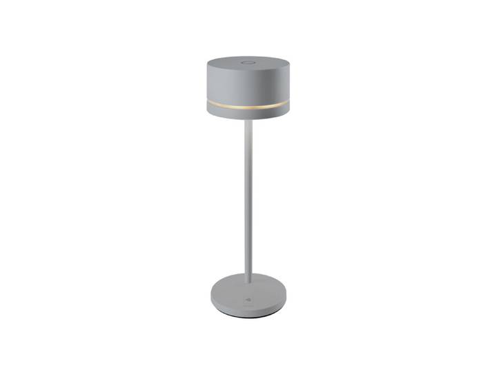 LED-Tischleuchte Monza Leonardo grau, 23.5 cm