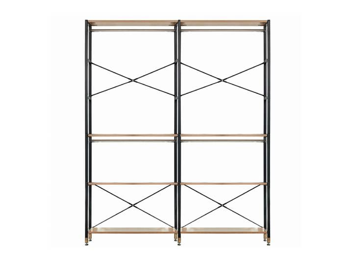 Regal, Modular, 167,5×210 cm, Mit Erweiterungselement, Klassisch/Modern