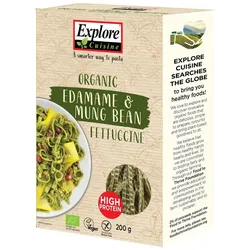 Fettuccine - Edamame- & Mungbohnen