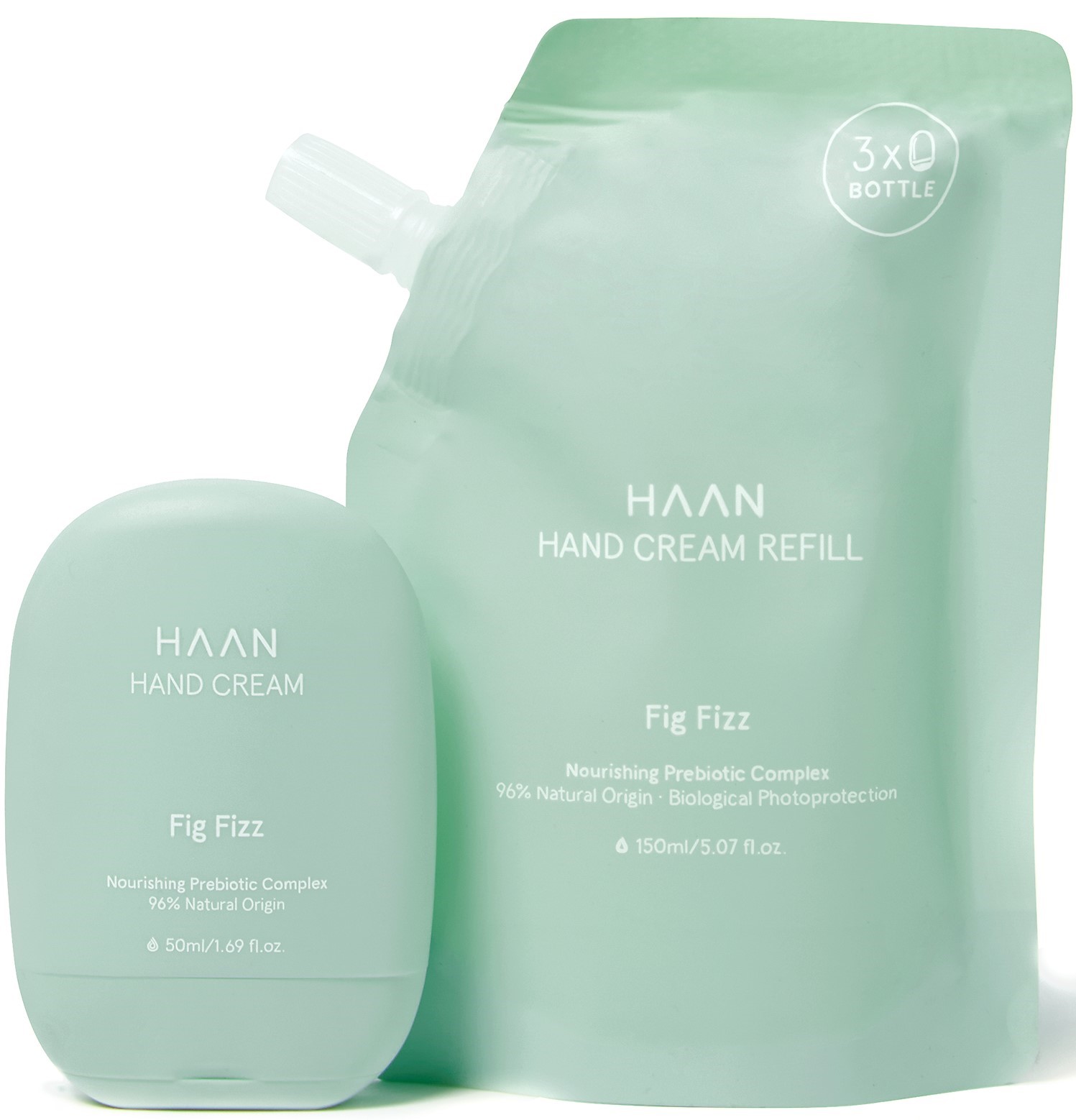 Haan Moisturizing and Nourishing Hand Cream 150mL Fig Fizz Refill