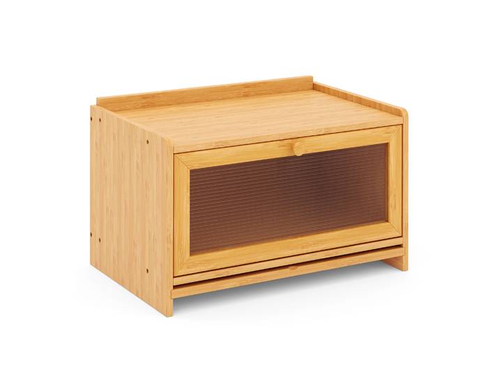 Brotkasten Bambus TARTE mit Sichtfenster 40 x 26 x 25 cm