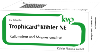 Köhler Pharma GmbH TROPHICARD Köhler NE Tabletten 34 g 10418781
