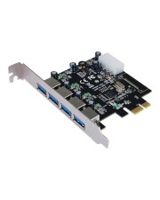 Longshine Technologie Longshine USB-Adapter PCIe 2.0 USB 3.0 x 4 (LCS-6380-4)