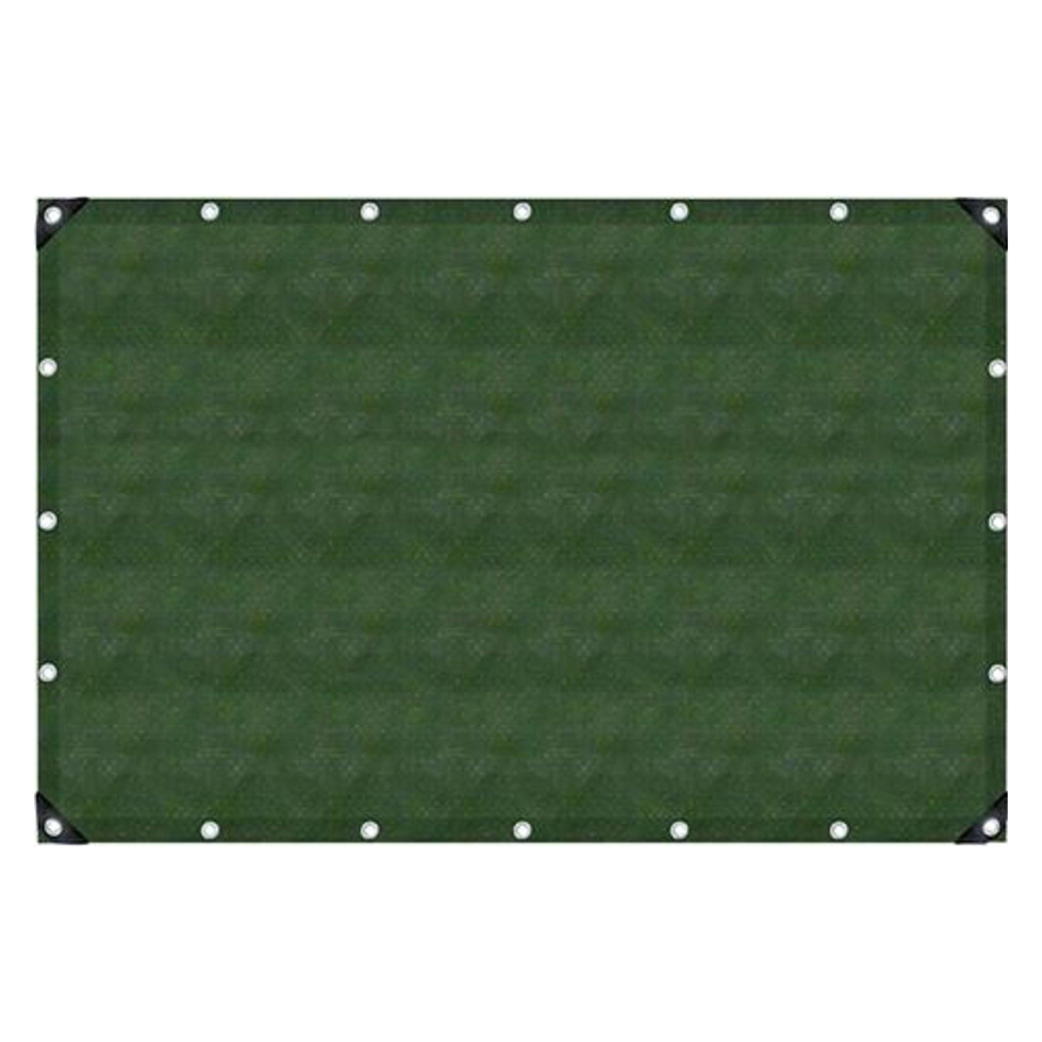 Magni Target Pe-Gewebeplane 90, Olivgrün, 3X5 Meter Ca. 90 G/M², Uv-Stabilisiert, Mit Pp-Band Verstärktem (4260170163912)