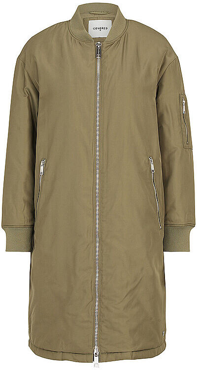 COVERED Steppmantel BELLA2 olive   XL XL