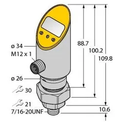 Turck Drucksensor PS01VR5052UPN8XH1141