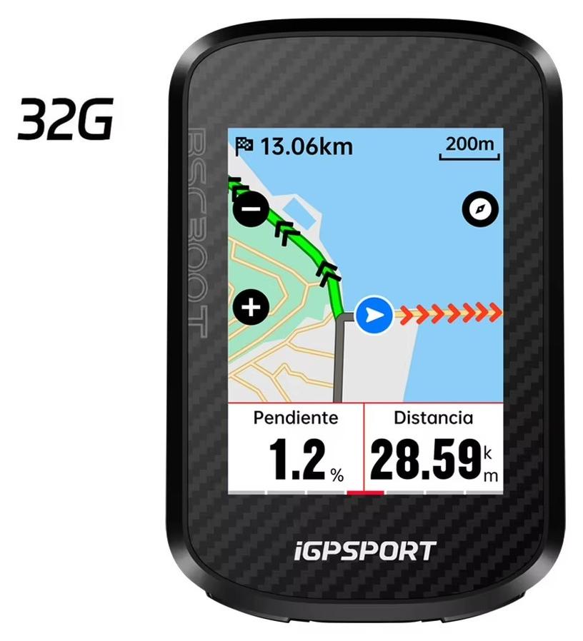 Fahrradcomputer - BSC300T 32 GB - Kabellos - Touchscreen - Farbige Karten und GPS-Navigation - IPX7-wasserdicht - E-Bike-Unterstützung