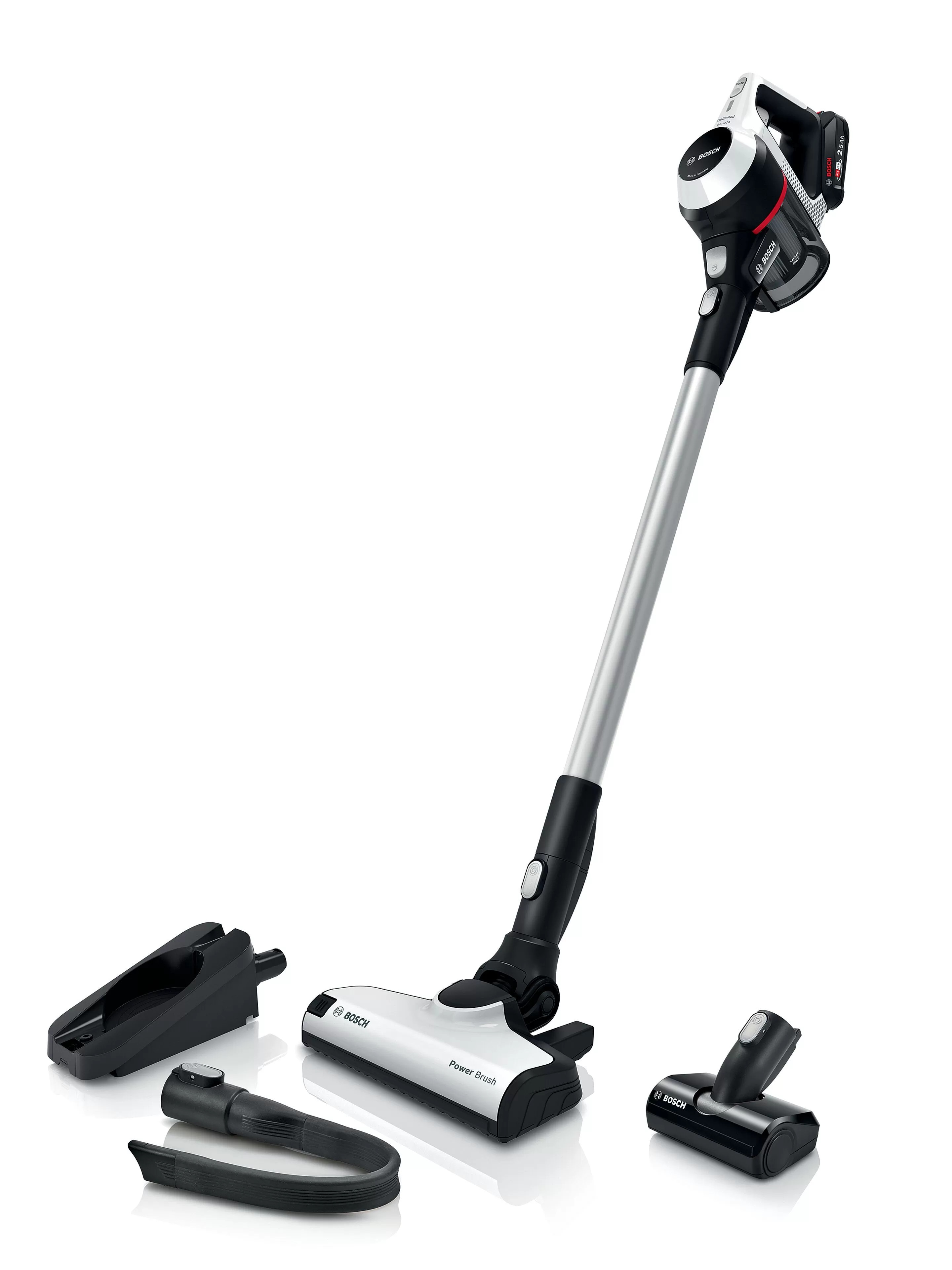 Bosch BKS6111MTB Akku-Staubsauger Serie 6 Unlimited weiß 18V Akkusystem BKS611MTB